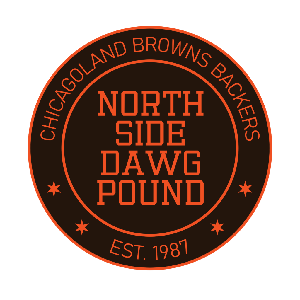 northside dawg pound / chicagoland browns backers logo